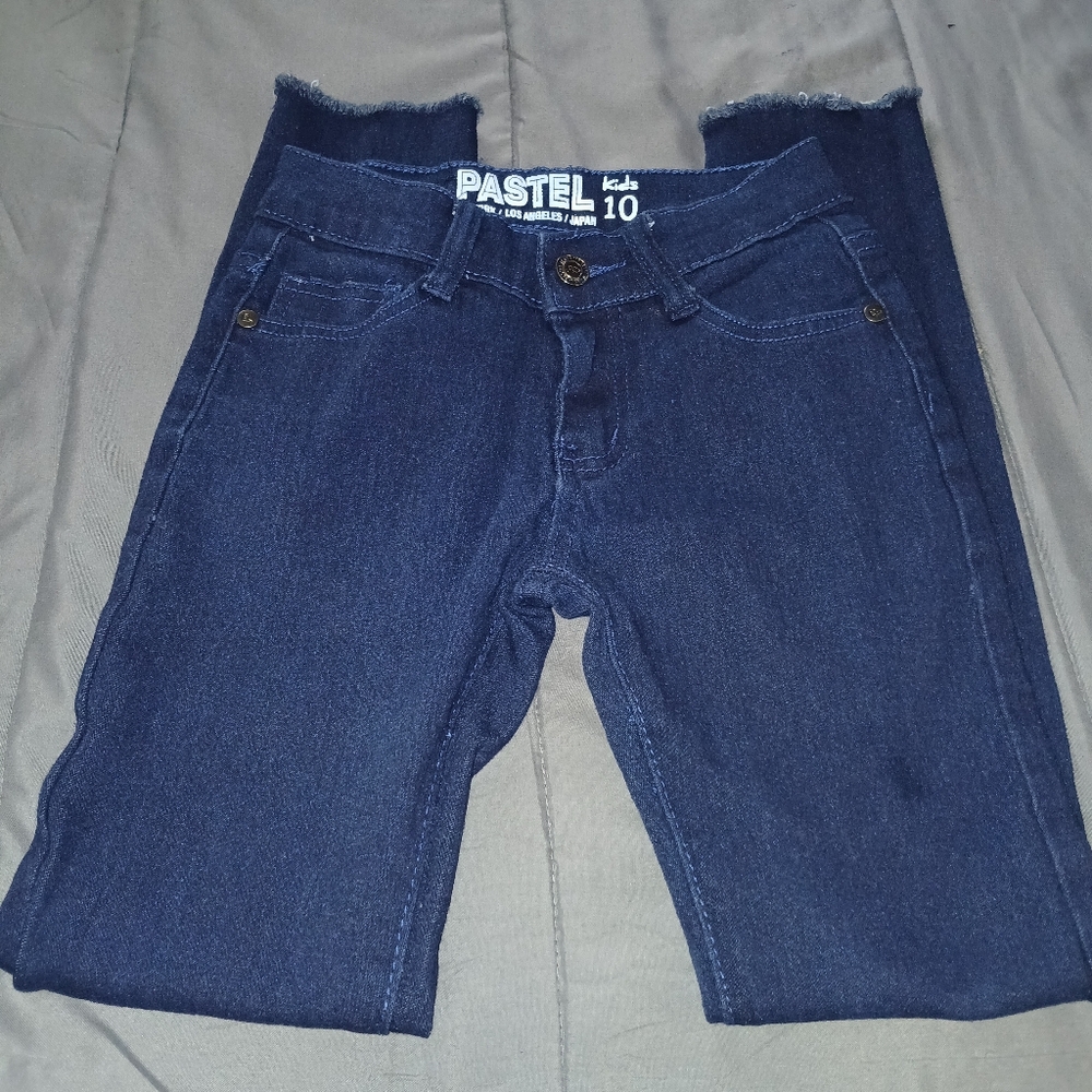 Pastel Kids Dark Blue Jeans